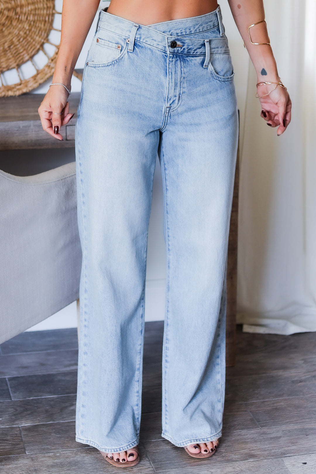 Bobbie Asymmetric Jeans
