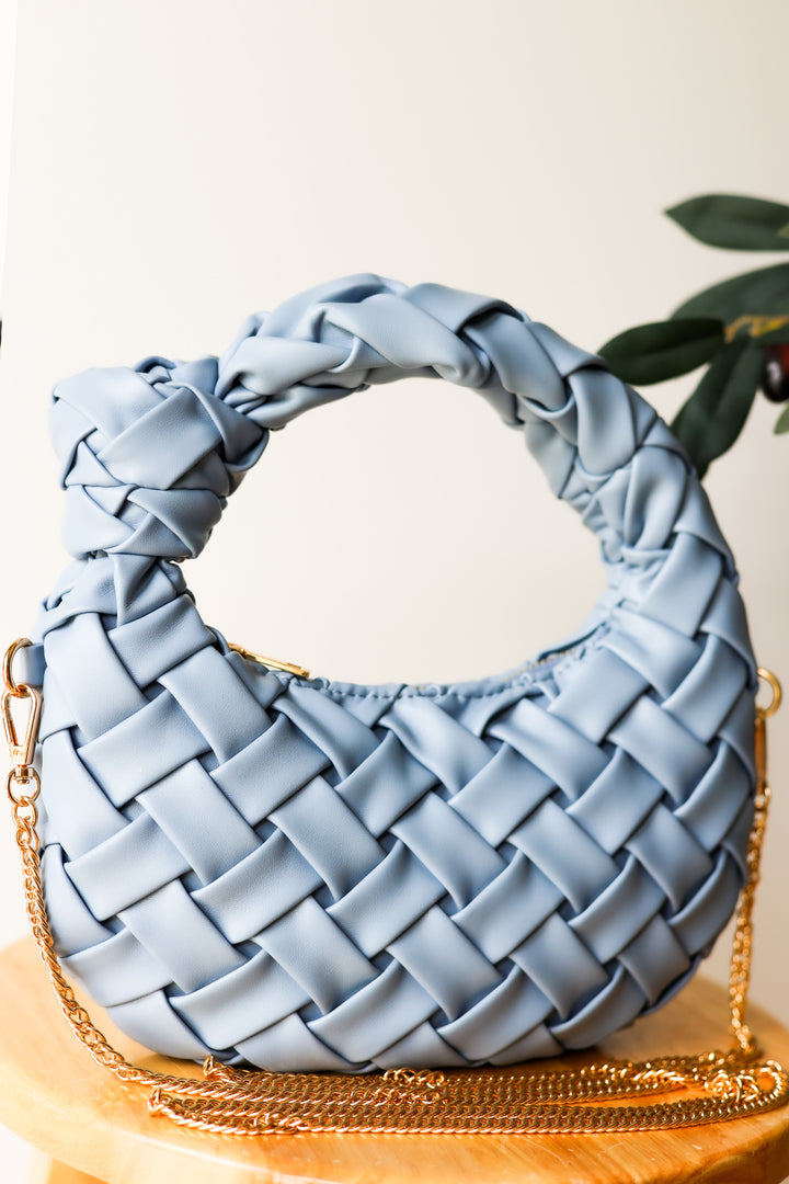 Nadia Mini Woven Handbag - 2 Colors