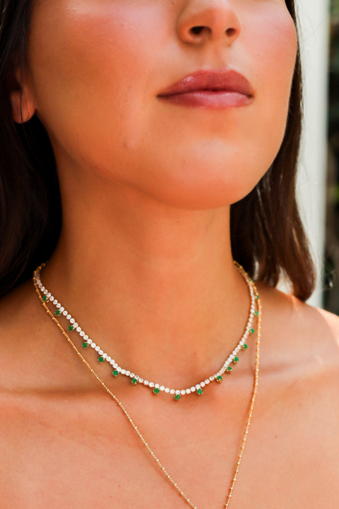 Emerald Priestess Necklace
