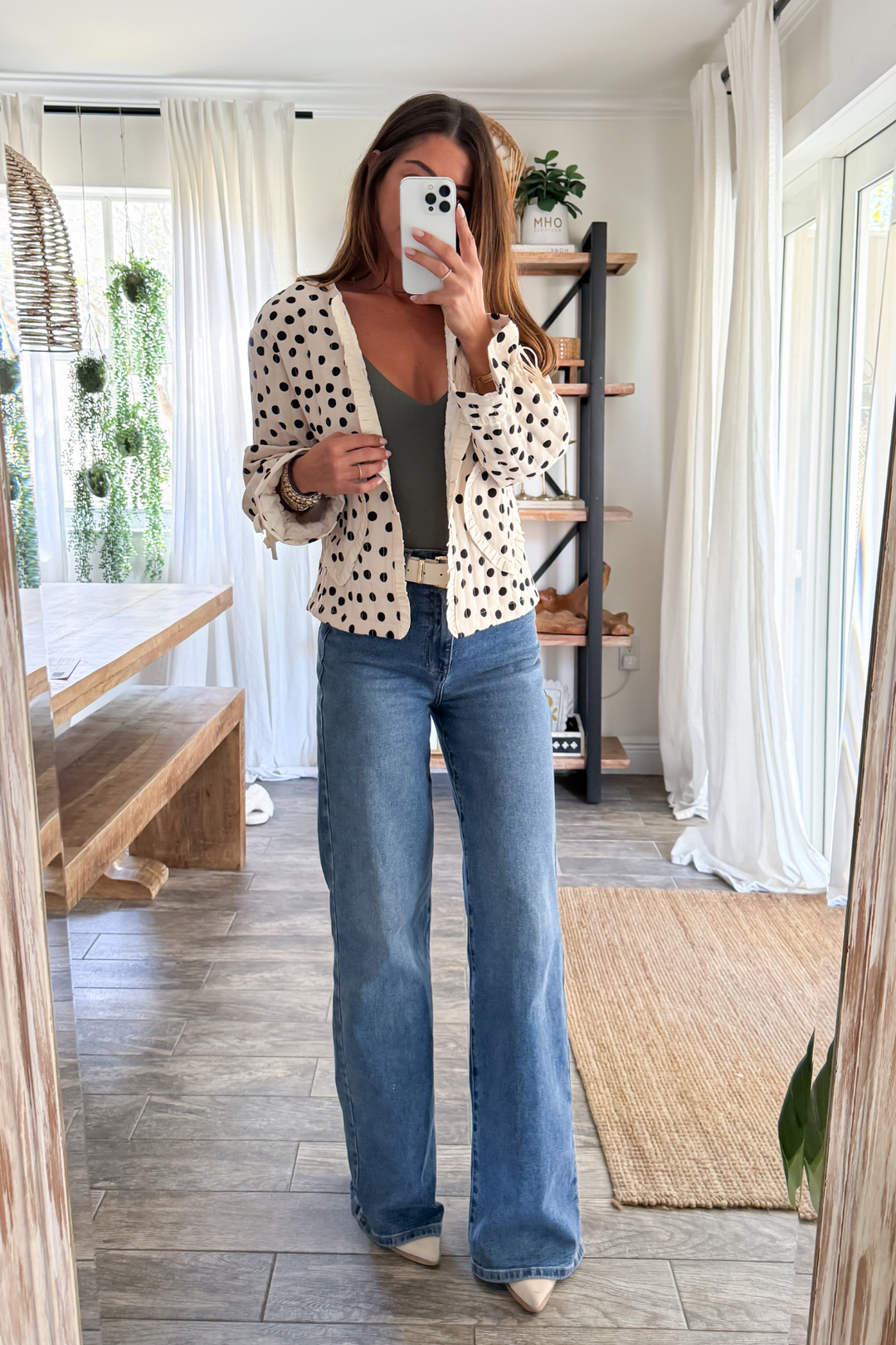 Naomi Polka Dot Jacket