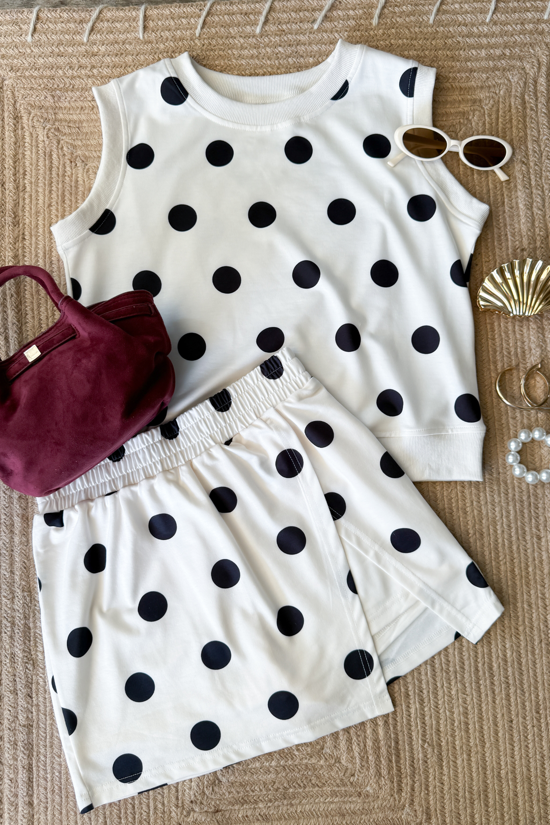 Mia Polka Dot Set