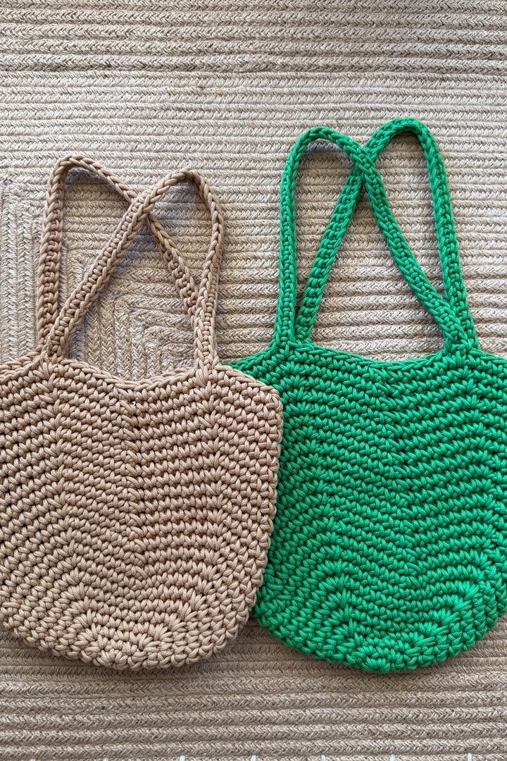 Crochet Mini Tote - 2 Colors