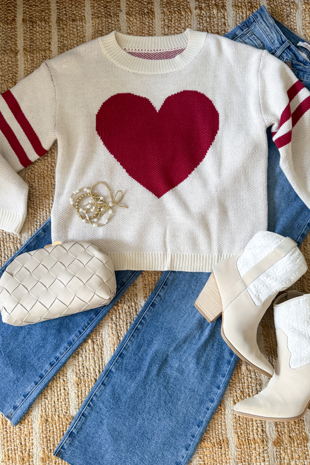 Golden Bow Bracelet Set