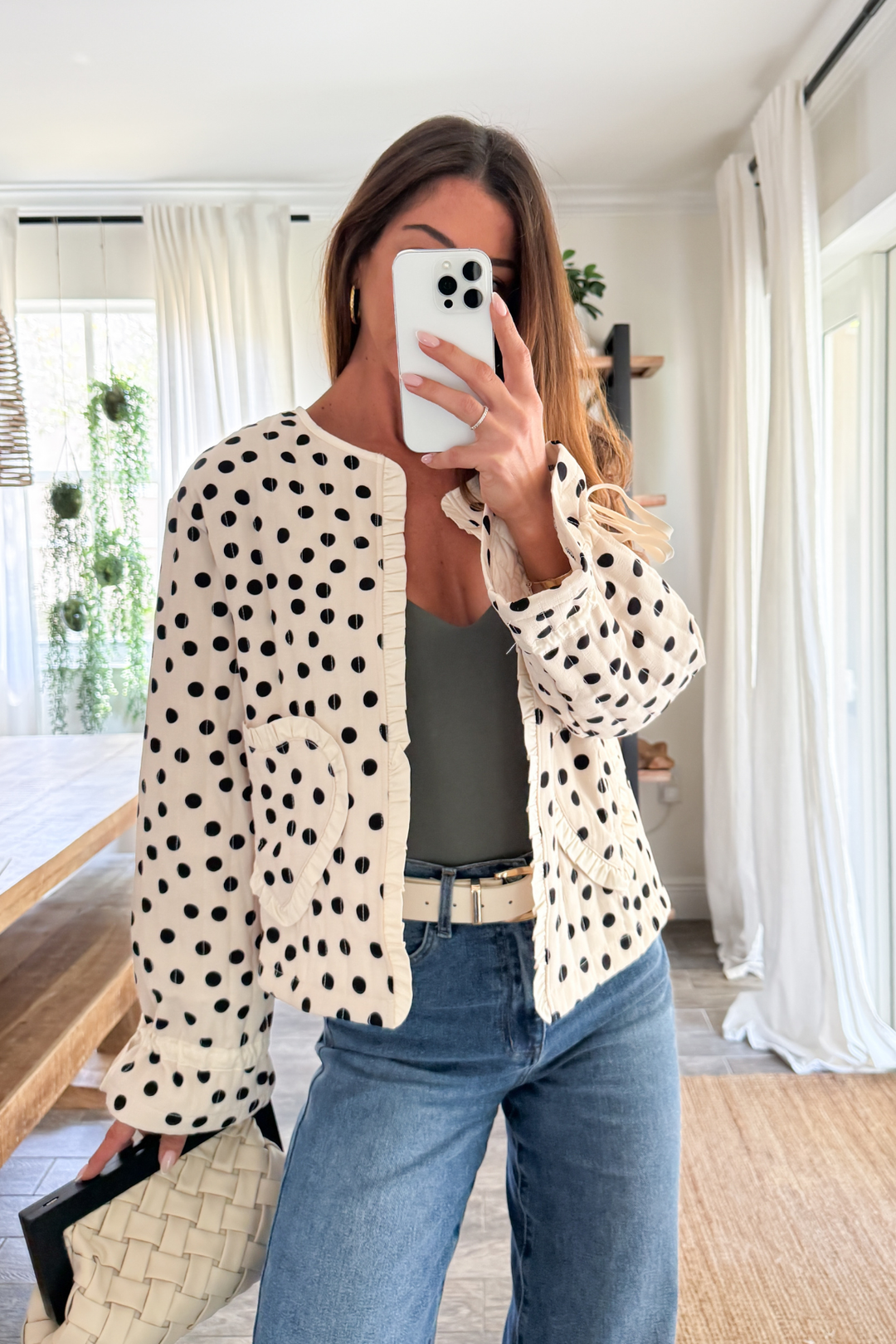 Naomi Polka Dot Jacket