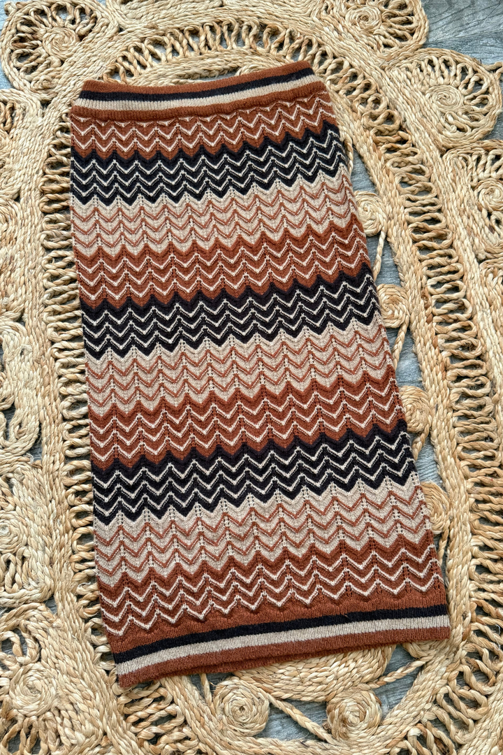 Mila Chevron Skirt