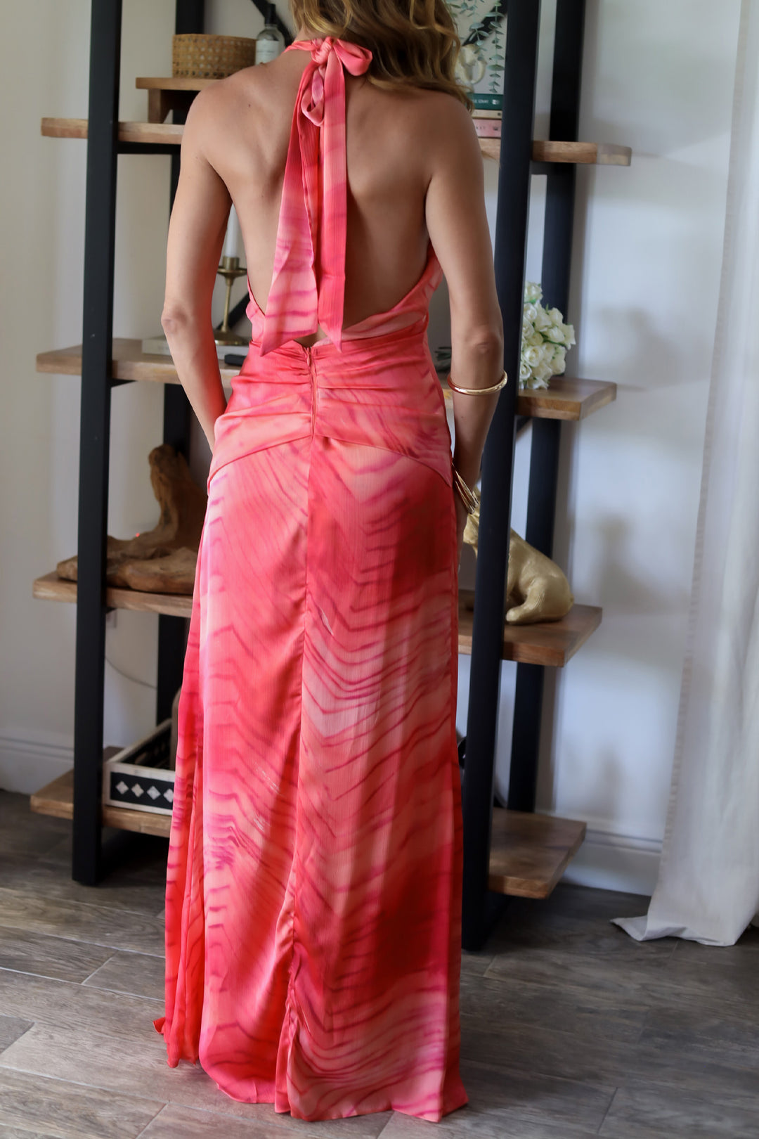 Jules Maxi Dress - Cherry