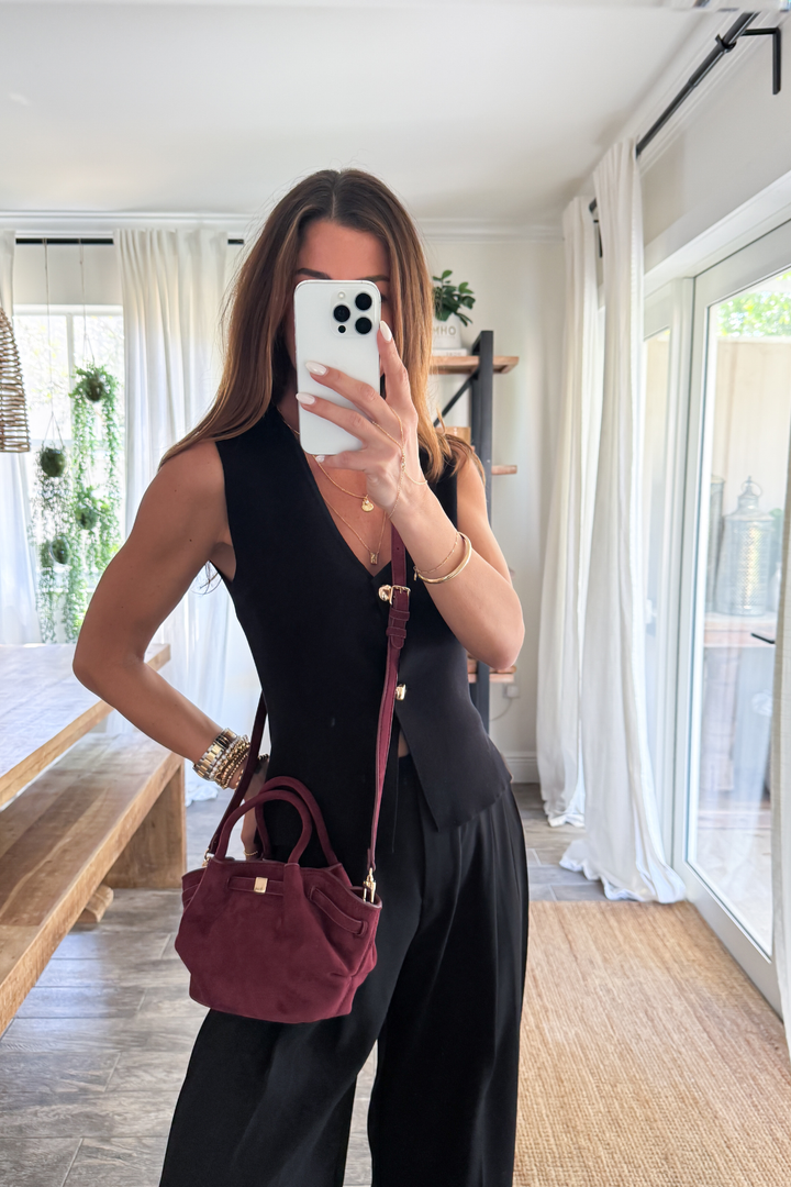 Selena Suede Crossbody