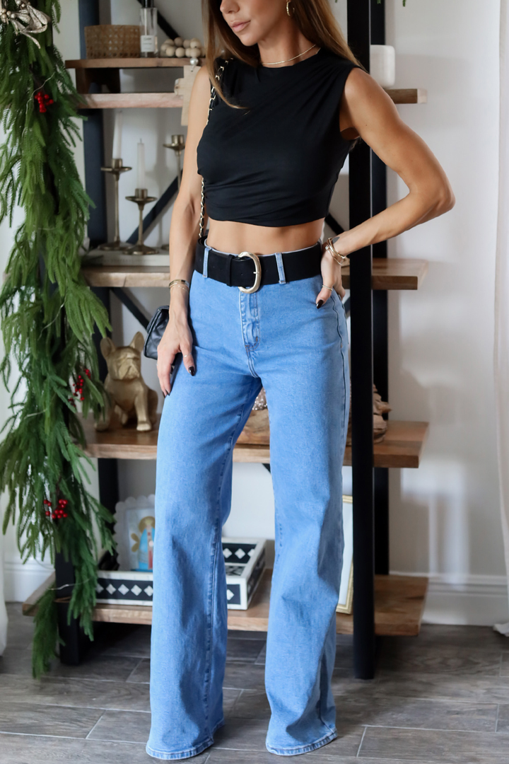 Morgan Wide Leg Jeans