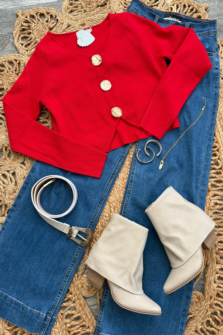 Holly Holiday Cardigan - 3 Colors