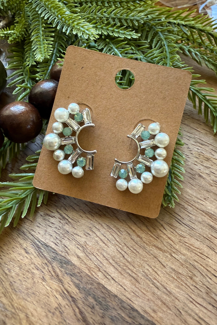 Angelica Crescent Earrings