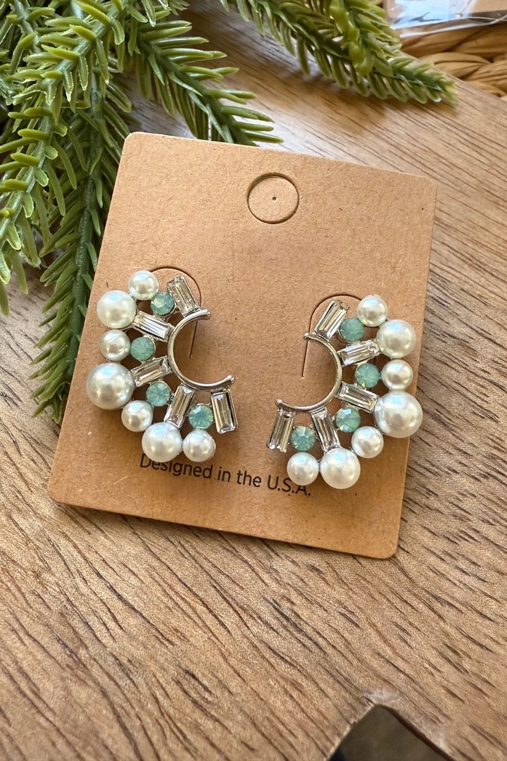 Angelica Crescent Earrings