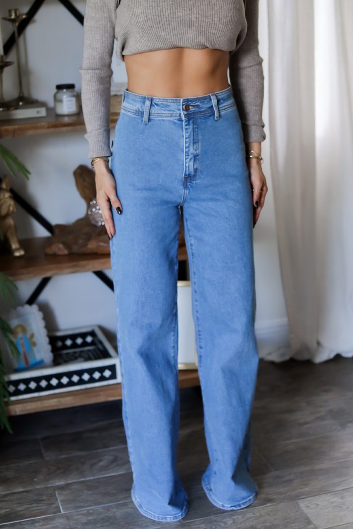 Morgan Wide Leg Jeans