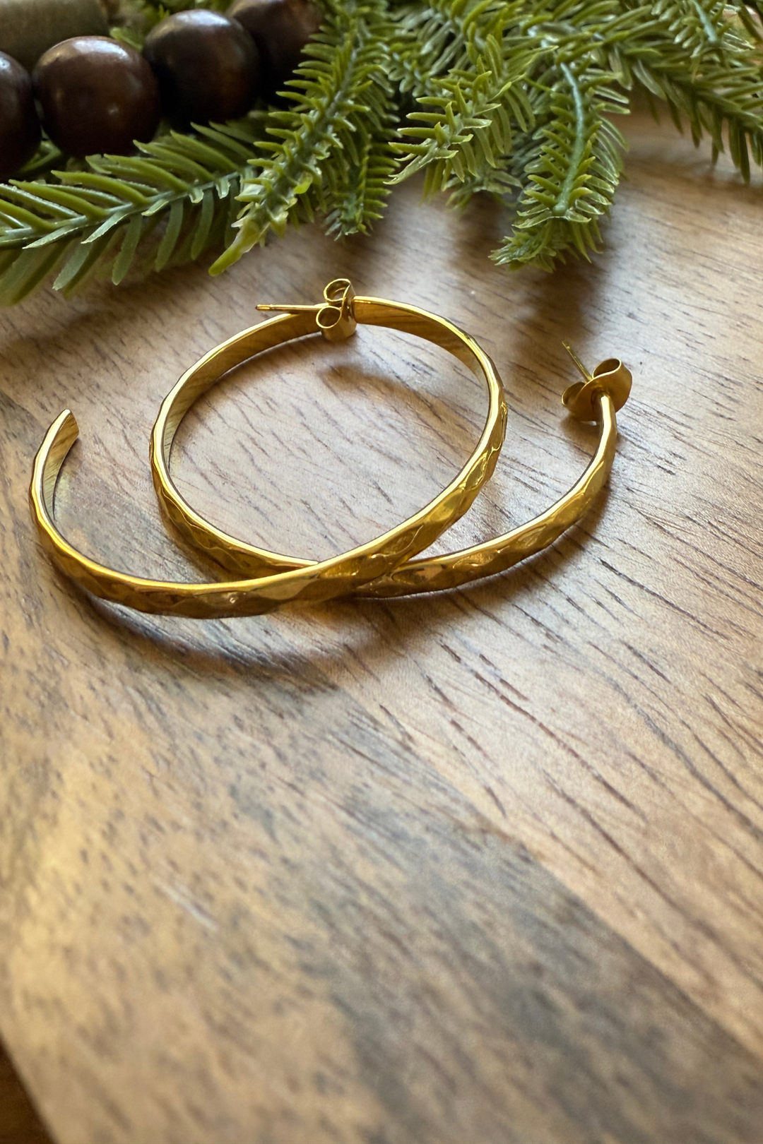 Ava Gold Hoops