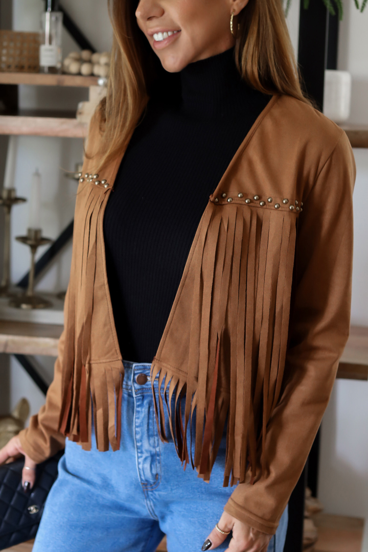 Laurel Fringe Jacket