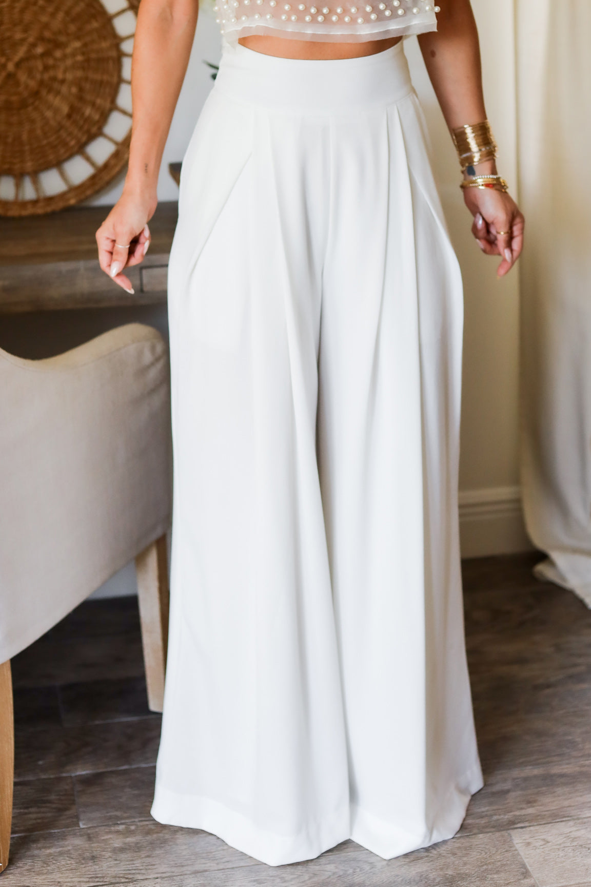 The Chloe Palazzo Pants- 3 colors – OHM BOUTIQUE