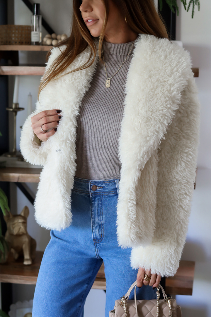 Teddy Coat Jacket- 2 Colors