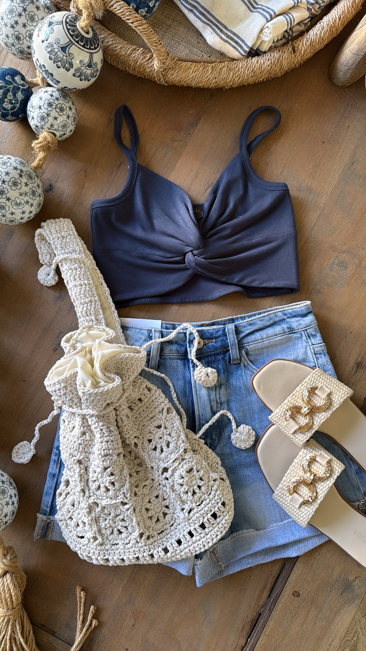 Ainsley Crop Top- 5 Colors