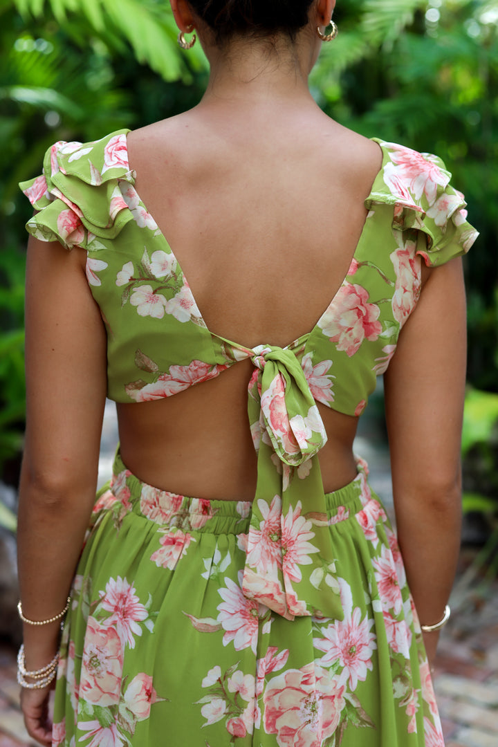 Roselle Garden Maxi
