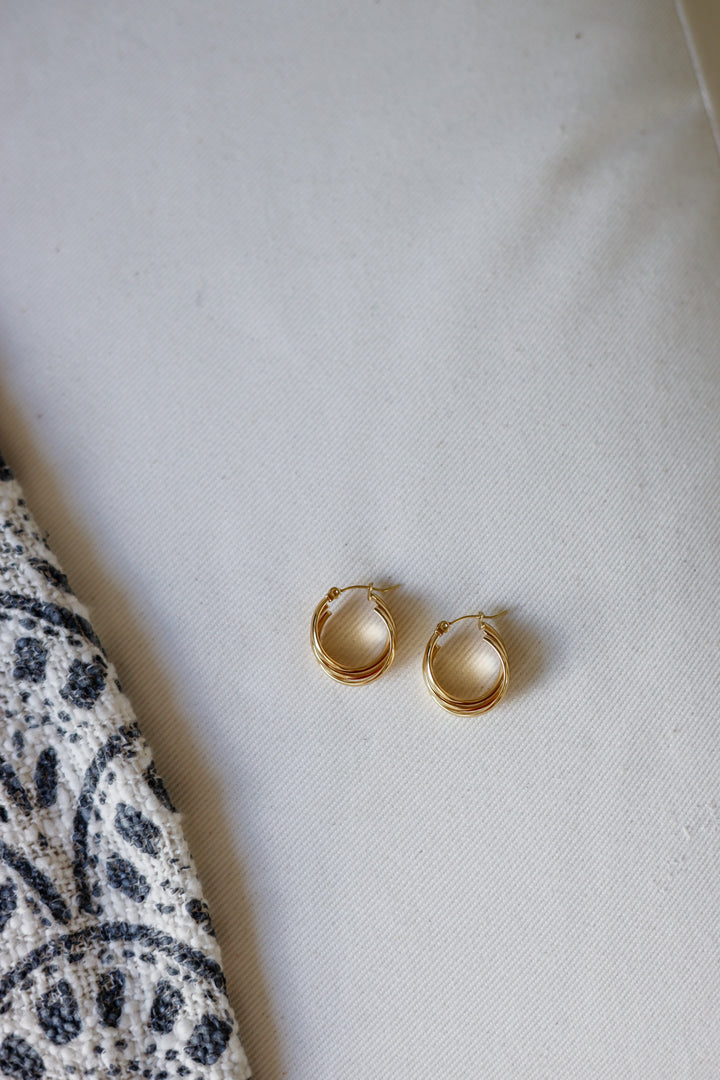Alora Oval Hoops