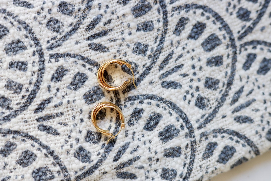 Alora Oval Hoops