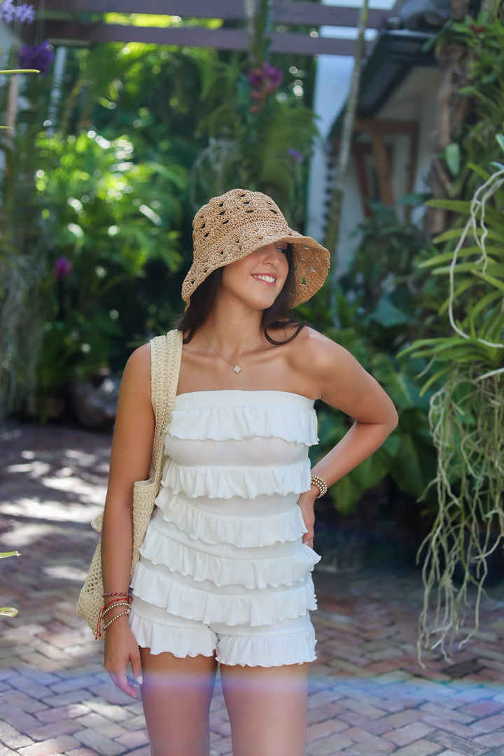 Tulum Knit Romper- 2 Colors