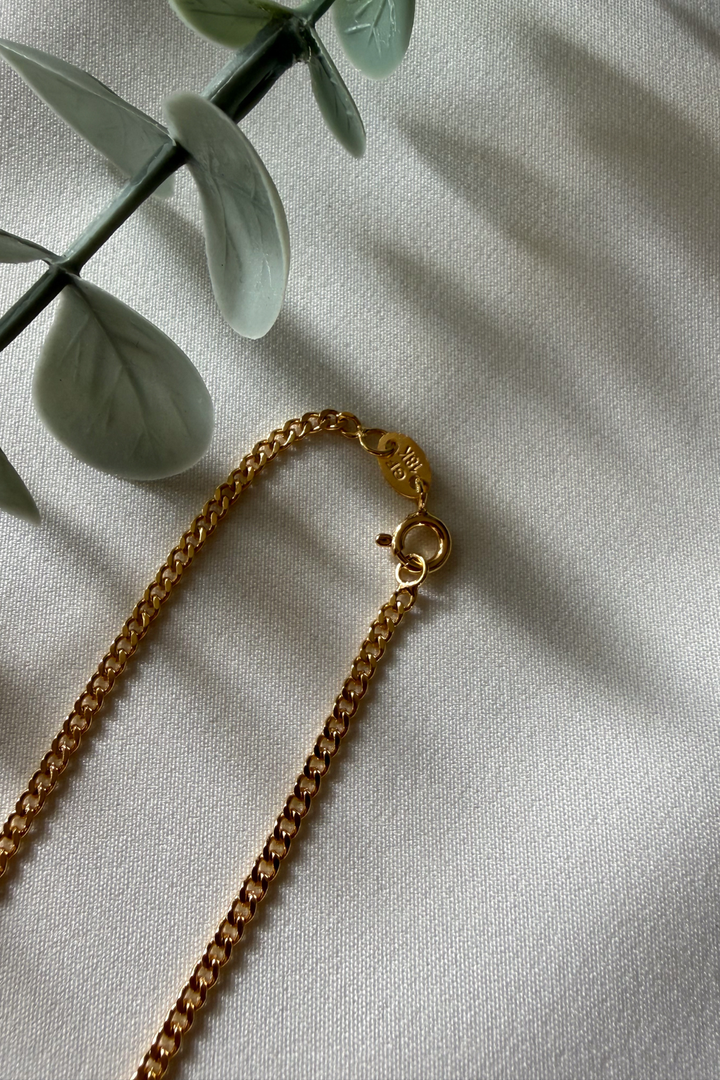 Shell Diamond Necklace