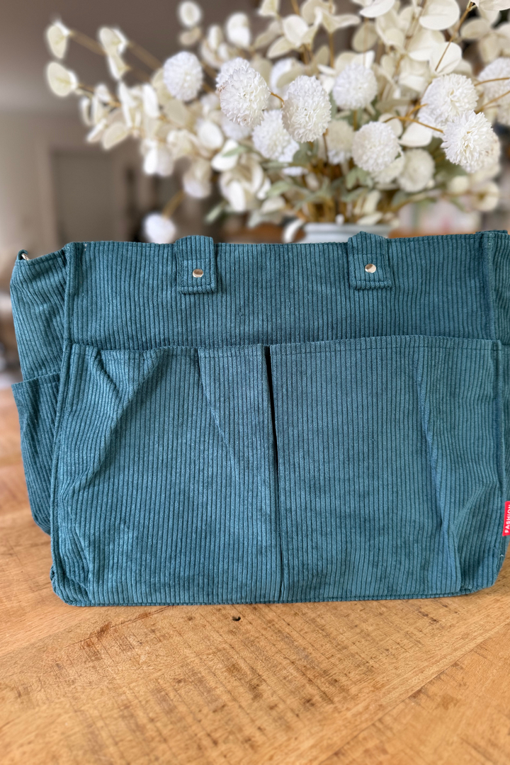 Sienna Corduroy Tote - 2 Colors
