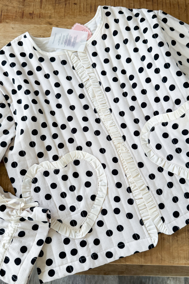 Naomi Polka Dot Jacket