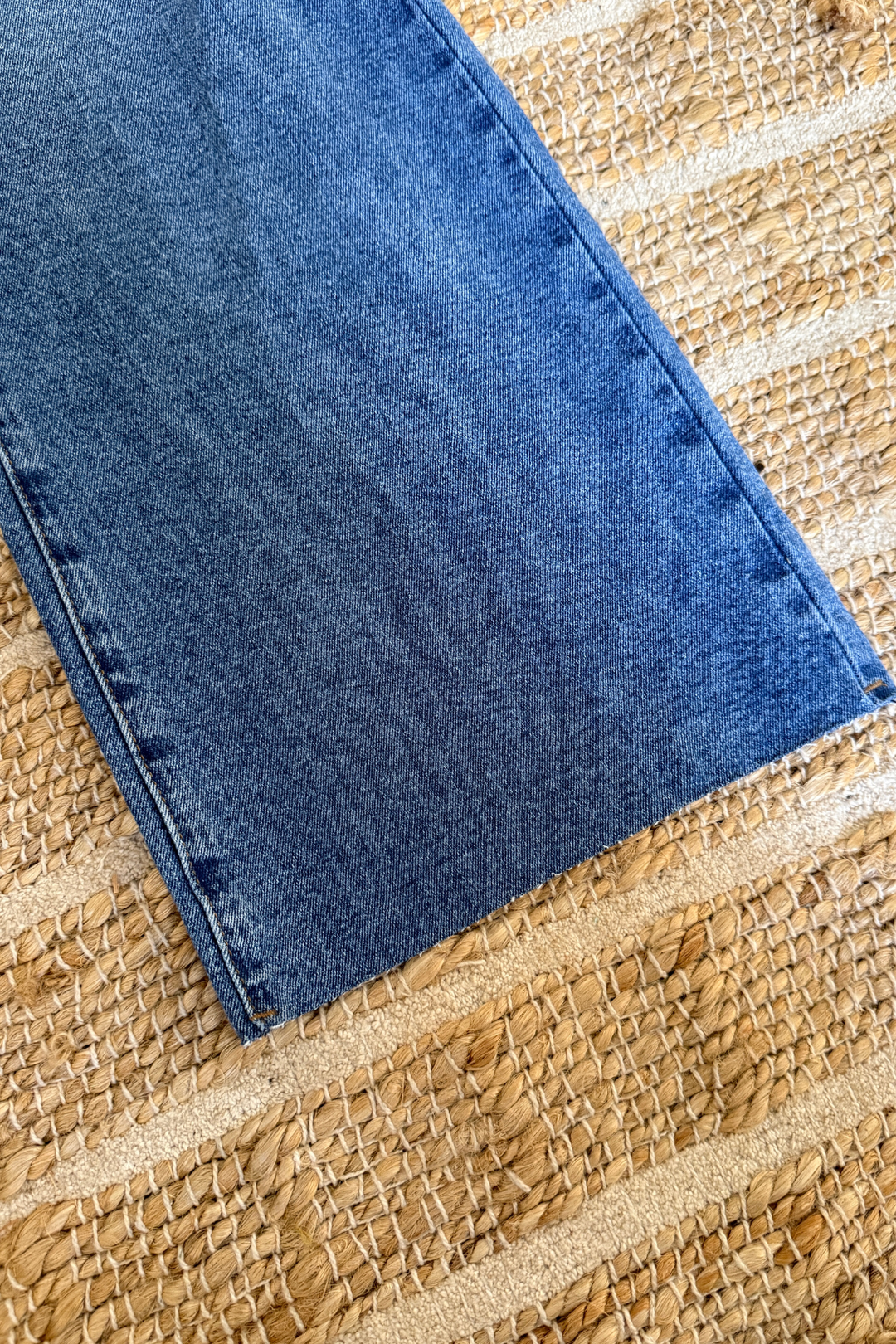 Wren Asym. Wide Leg Jeans - 2 Colors