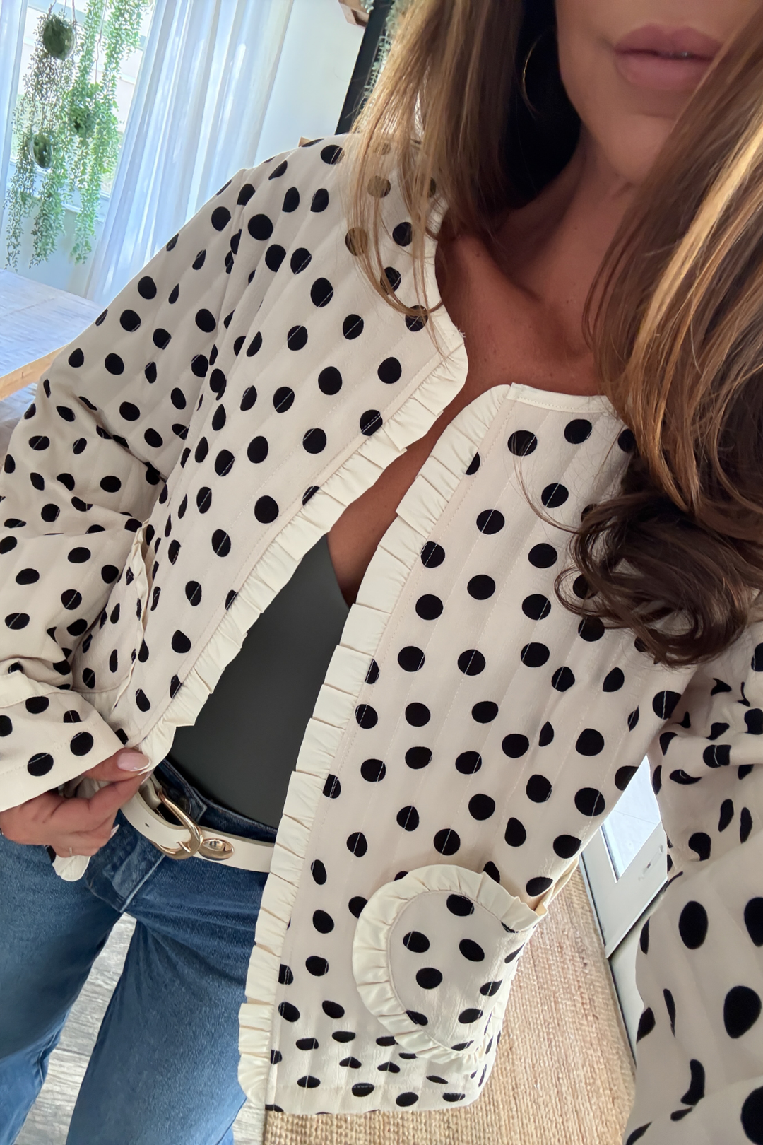 Naomi Polka Dot Jacket