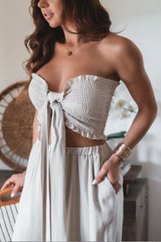 The Xandra Linen Set