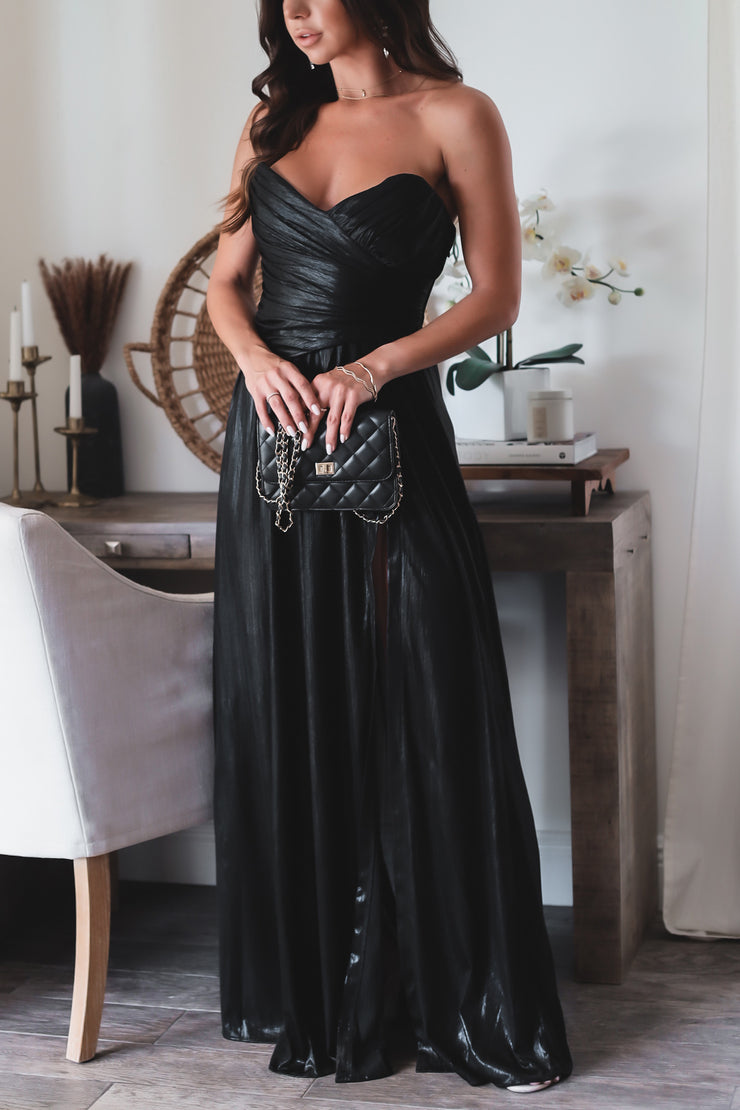 The Thalia Metallic Maxi