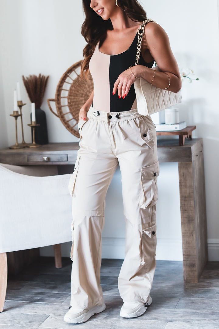 The Carson Cargo Pants-Sand