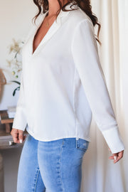 The Mindy Blouse- White