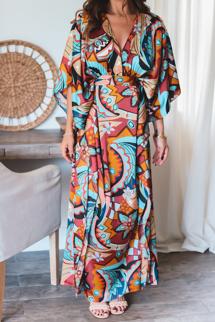 The Jillian Kimono Maxi