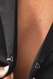 The Mindy Blouse- Black