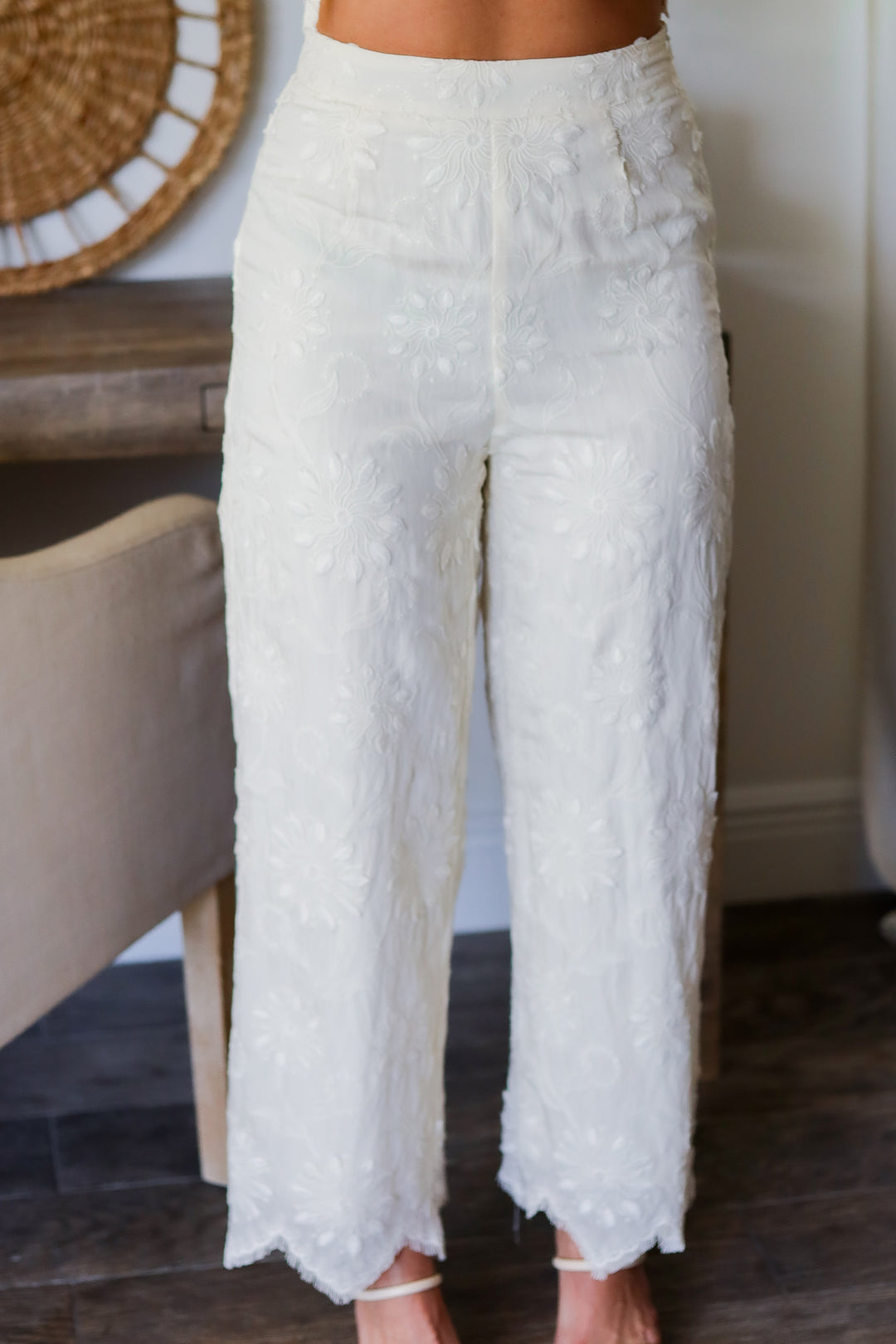 Julie Embroidered Trousers