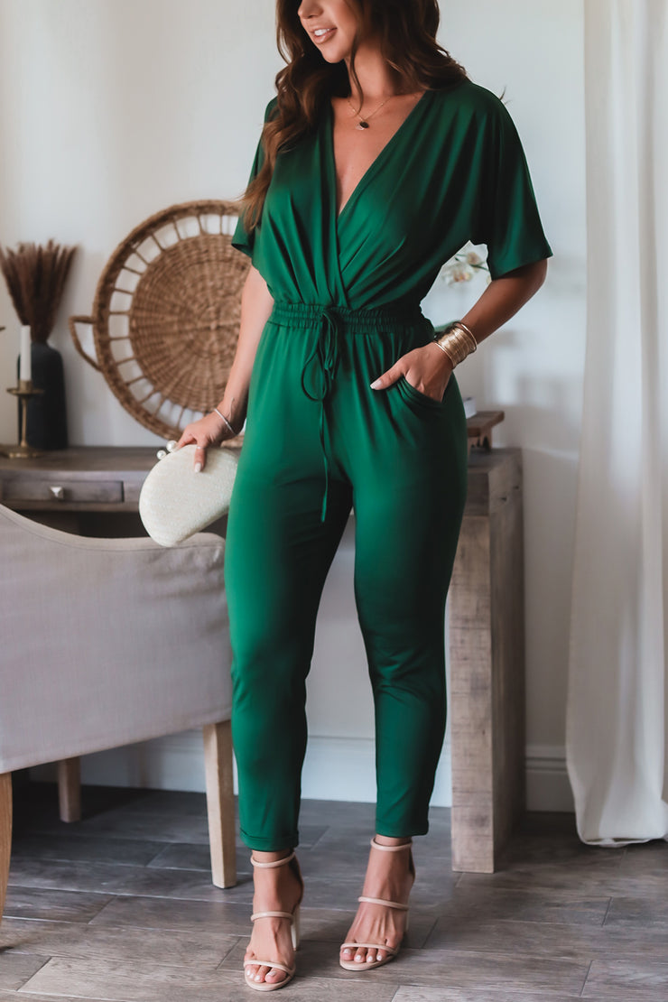 The Giselle Jumpsuit- Black