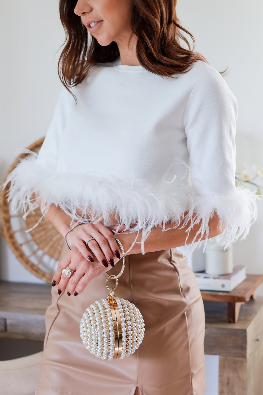 Penelope Feather Top