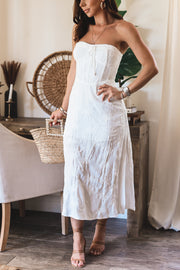Roberta Lace Midi Dress