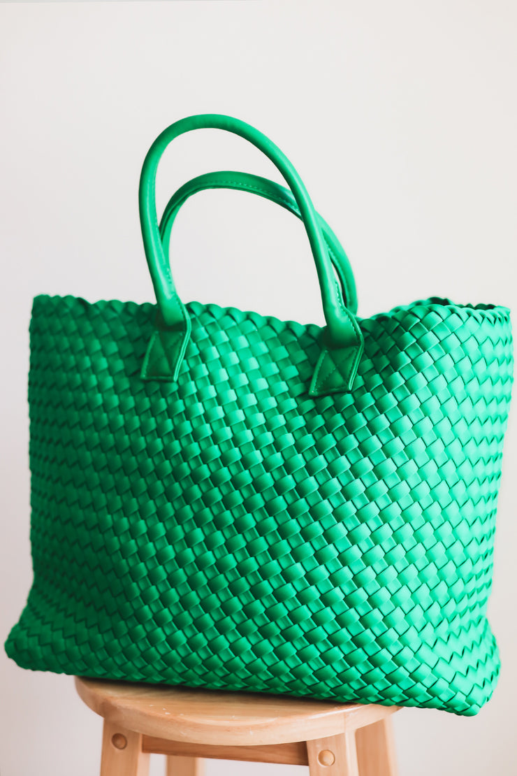 The Karina Woven Tote