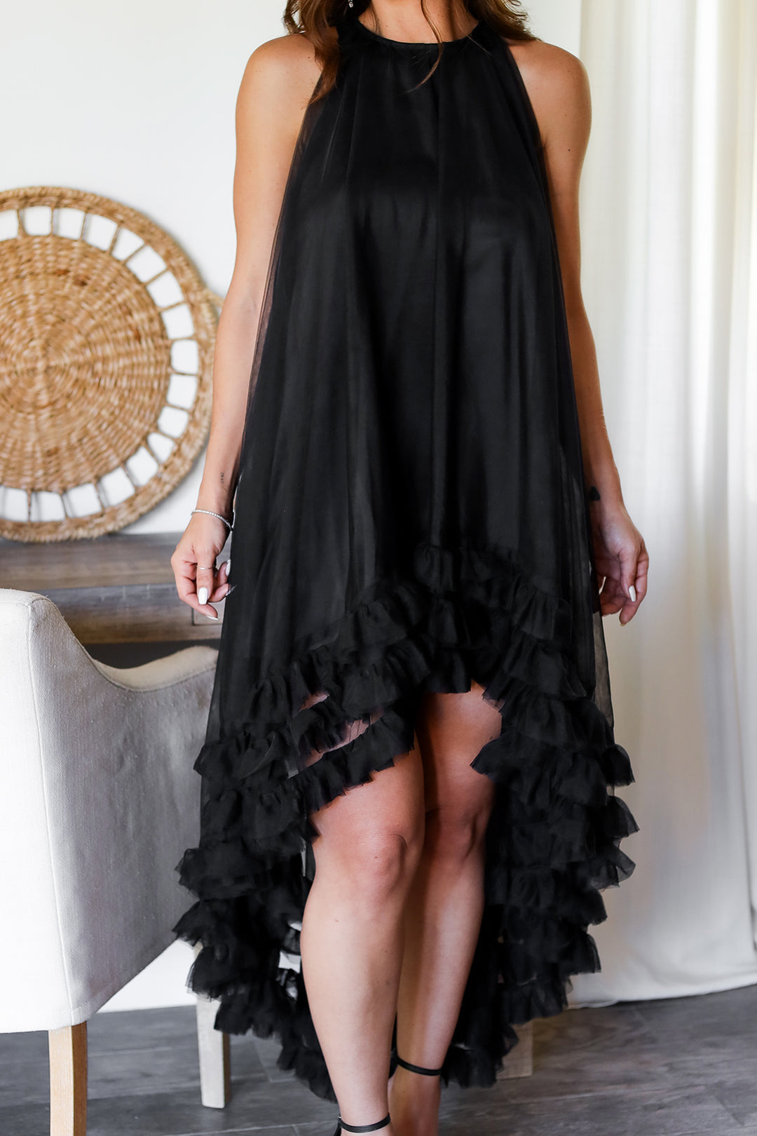 The Chrishell Dress- Black