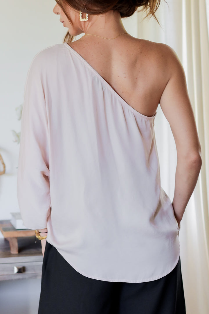 Juliana One Shoulder - Burgundy