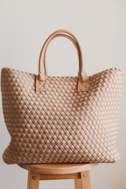 The Karina Woven Tote