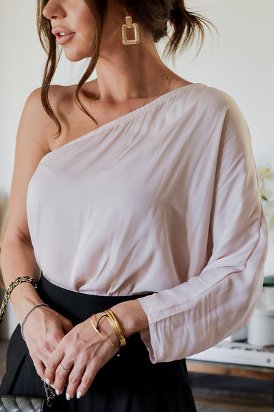 Juliana One Shoulder - Champagne