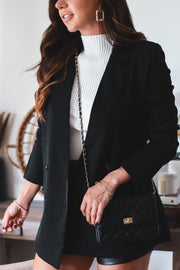 Out of the Office Blazer- Black