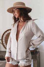 The Aria Button Down Blouse