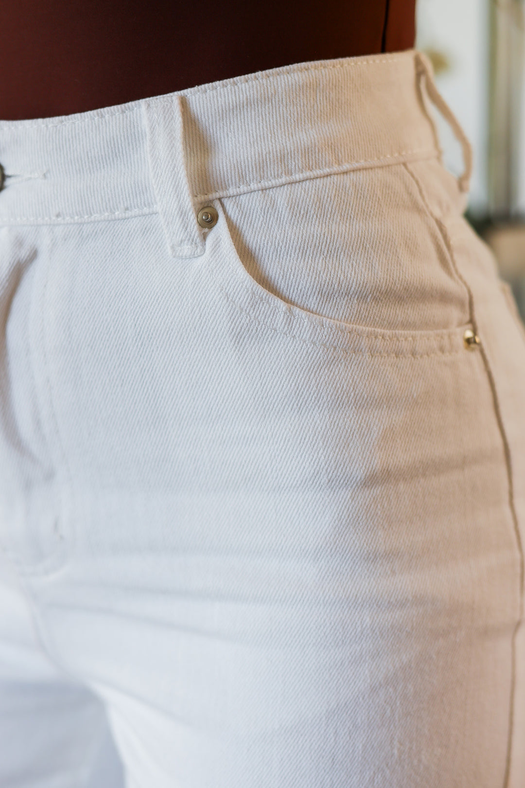 The Tessa Jeans- Off White