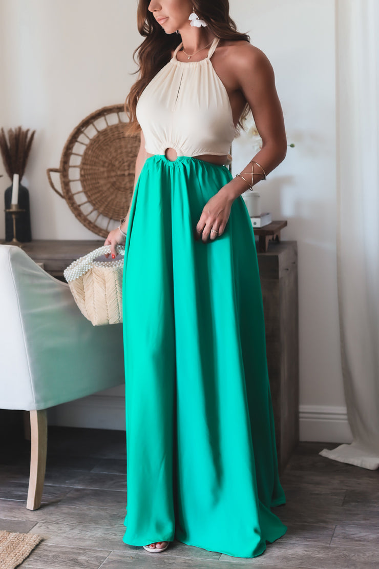 The Alexis Color Block Maxi