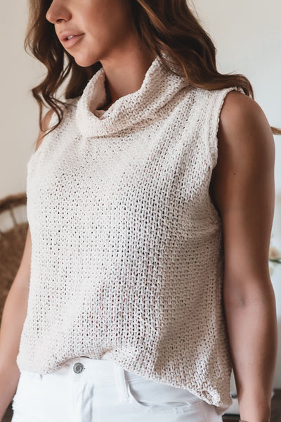 The Maria Cowl Knit Top